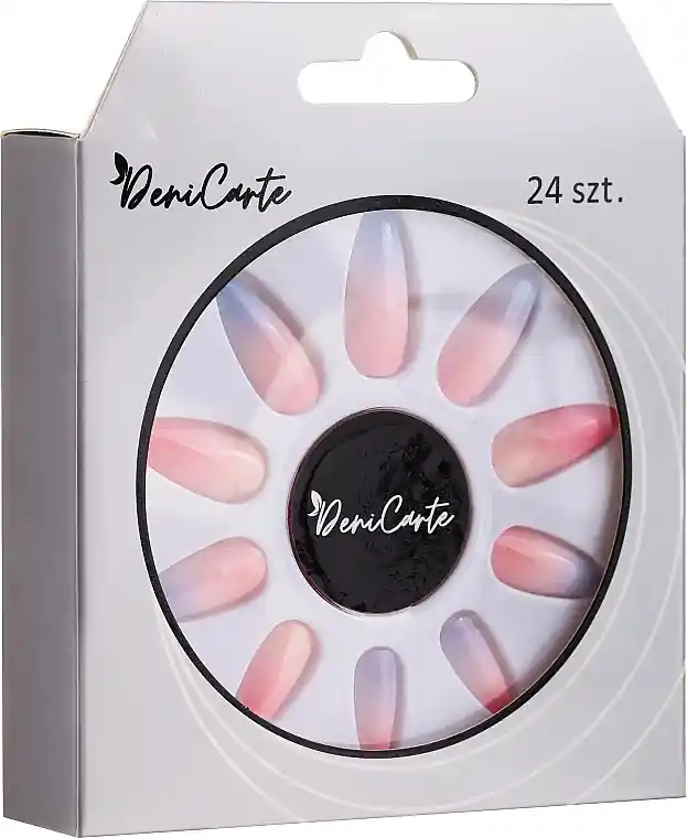 Ombre Nail Tips, 24 pcs - Nails