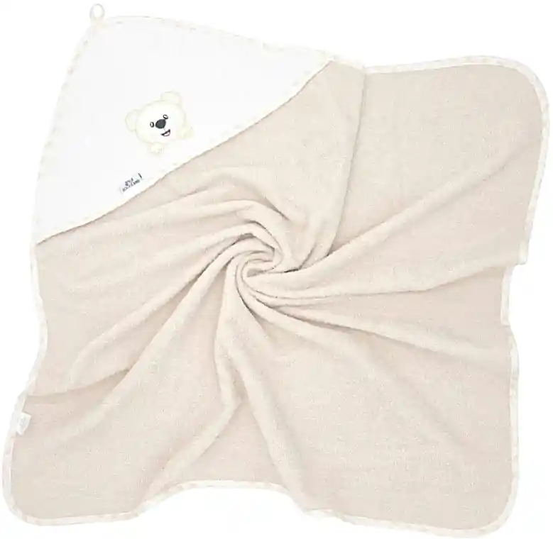 Towel with Hood, 100x100, sand - Accessories
