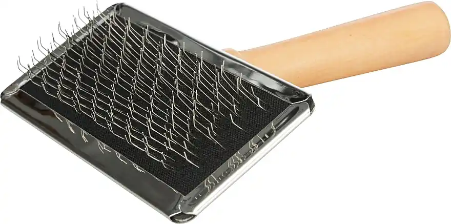 Soft Dog Brush, 9 x 13cm + comb - Trixie