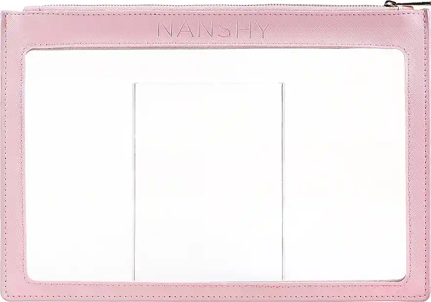 Transparent Makeup Bag, pink - Accessories