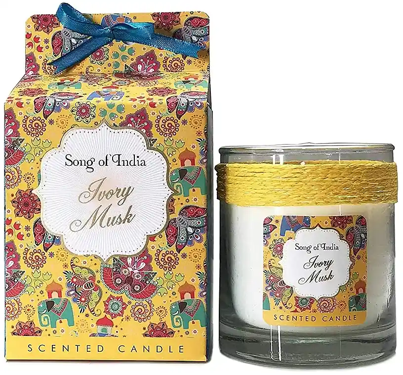 Scented Candle "White Mask" - Bath and Body