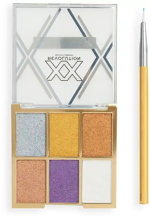 XX Revolution Mixxed Metals Water Liner Palette - Makeup