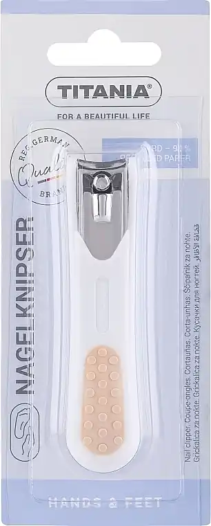 Chrome-Plated Nail Clipper, light orange