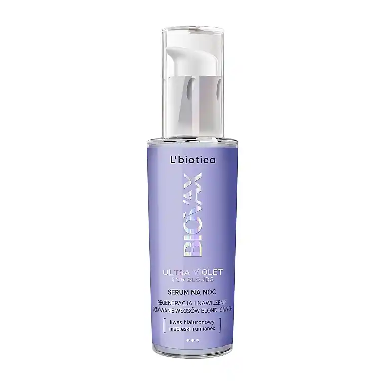 Intensively Moisturizing Toning Night Serum for Light and Grey Hair