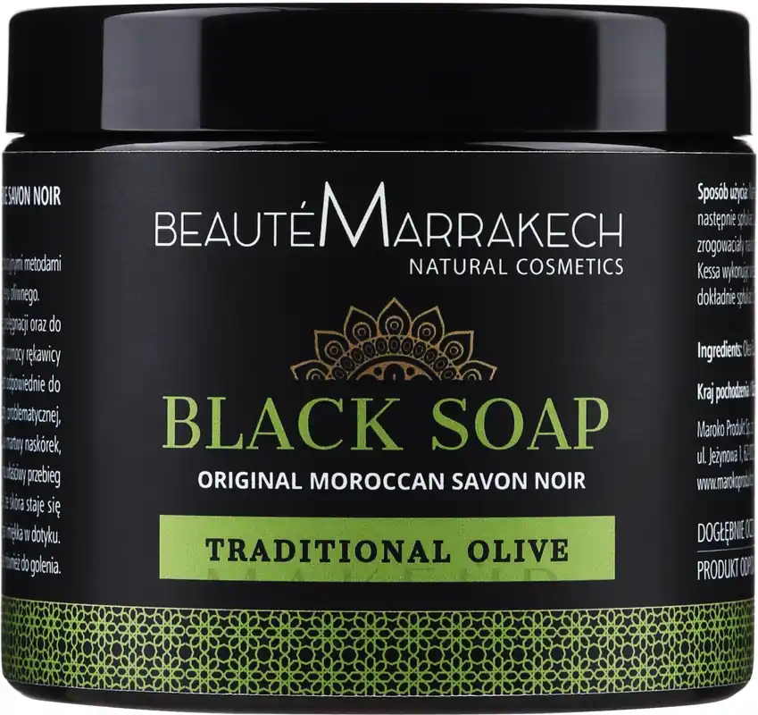 Natural Black Soap - Bath and Body