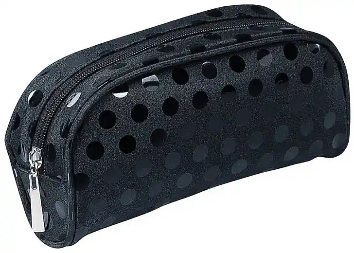 Makeup Bag "Polka Dot", 98420, black - Accessories