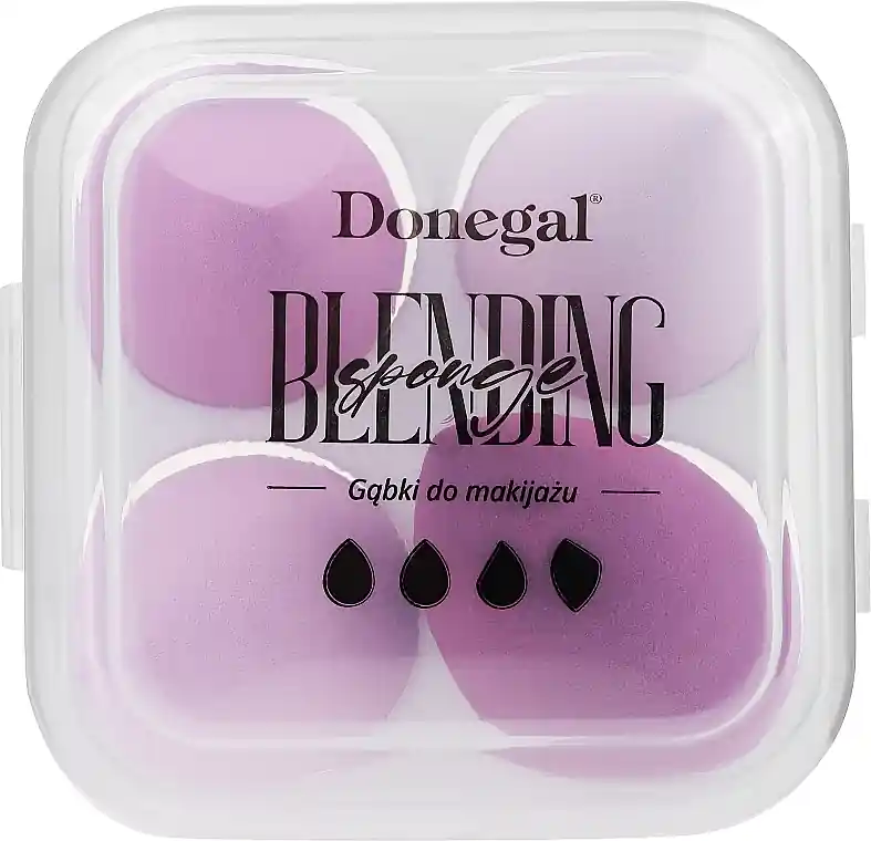 Makeup Sponge Set, 4335, purple - Accessories