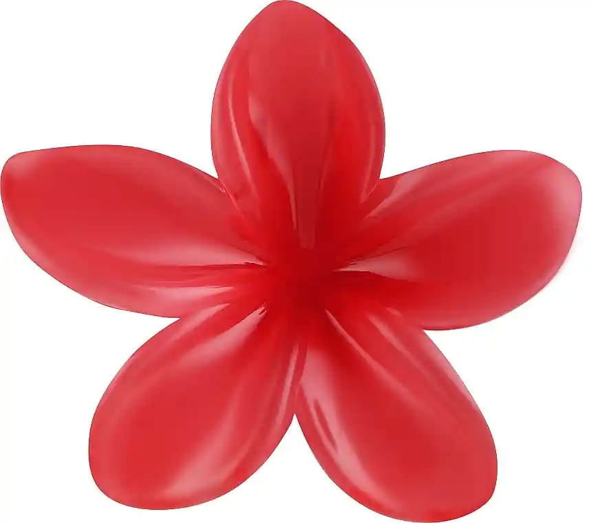 Moana Flower Hair Clip, Scarlet - Accessories