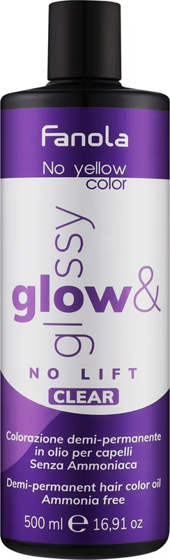 Fanola No Yellow Glow & Glossy Clear - Hair
