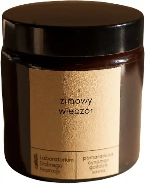 Winter Evening Scented Candle - Bath and Body