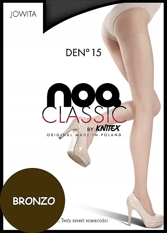 Tights 'Jowita', 15 Den, bronzo - Clothes