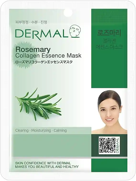 Collagen Sheet Face Mask with Rosemary - Skin Care Products
