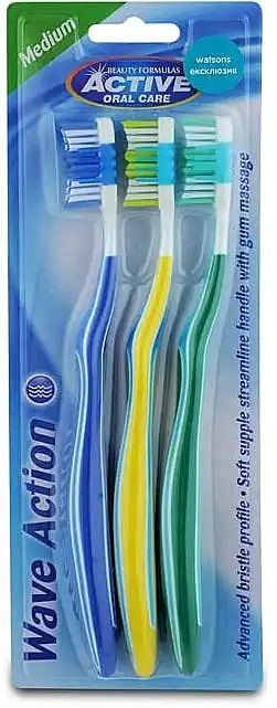 Medium Toothbrushes Set - Bath and Body