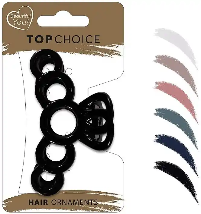 Hair clip, 28366, grey - Accessories