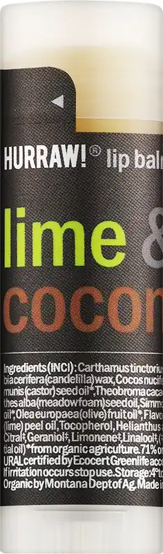 Lime & Coconut Lip Balm - Skin Care Products