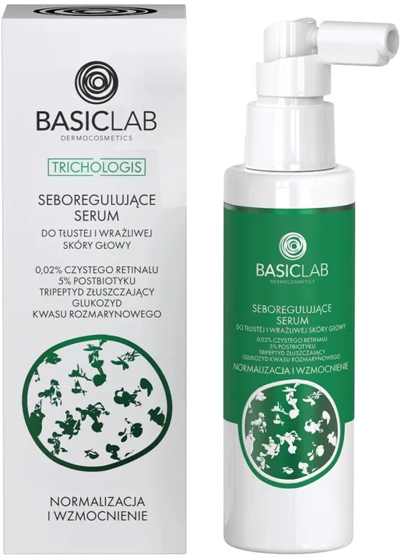 Sebum-Regulating Serum for Oily & Sensitive Scalp with Retinal 0.02%