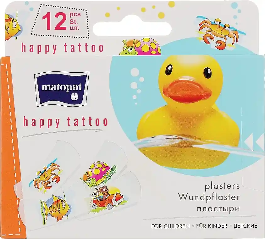 Matopat Happy Tattoo Medical Patch - Accessories