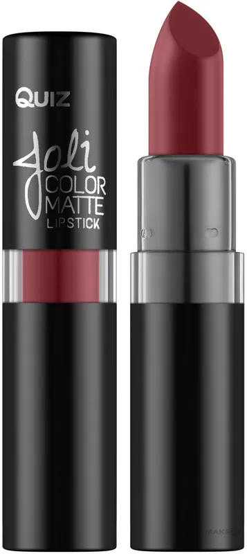 Quiz Cosmetics Joli Color Matte Long Lasting Lipstick - Makeup