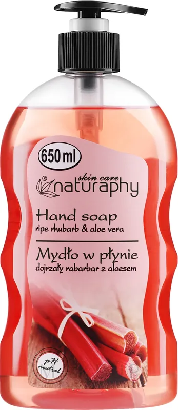 Rhubarb & Aloe Vera Liquid Hand Soap - Bath and Body