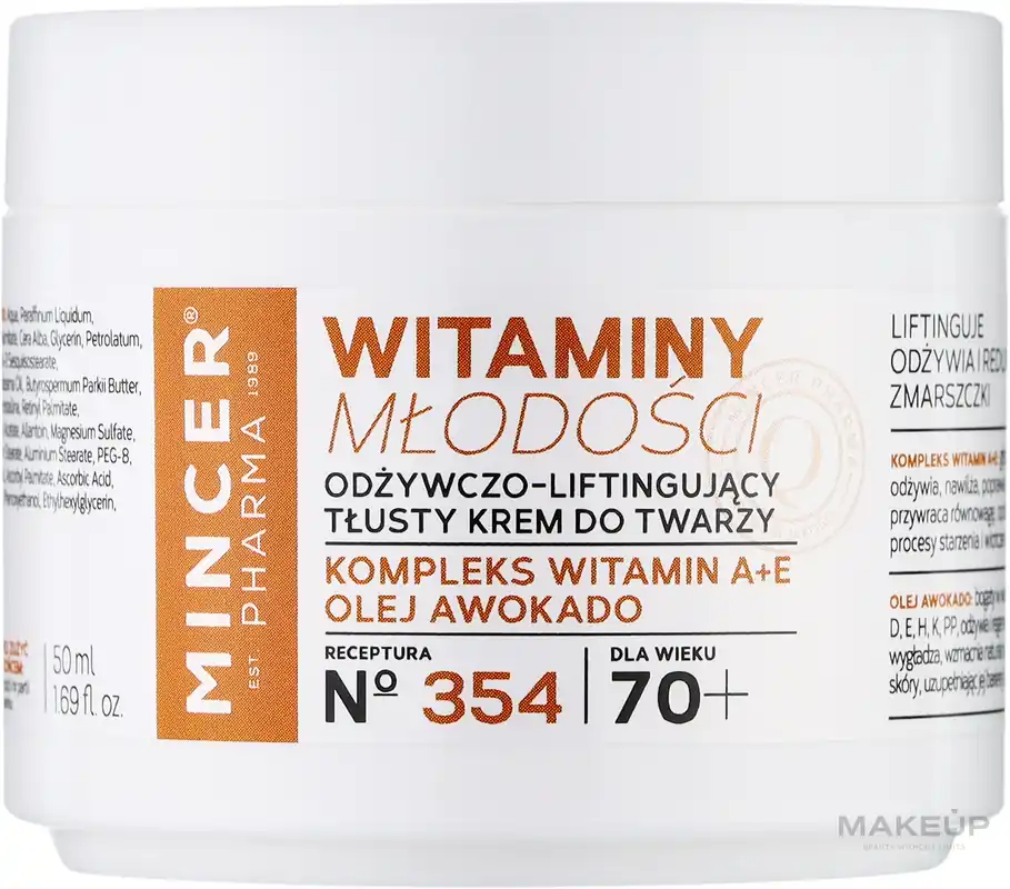 Face Cream 70+ - Skin Care Products