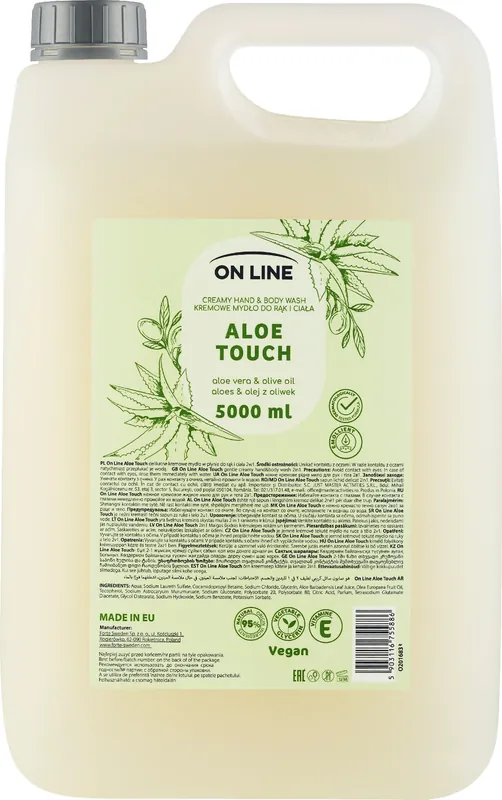 Aloe Touch Creamy Hand & Body Wash - Bath and Body