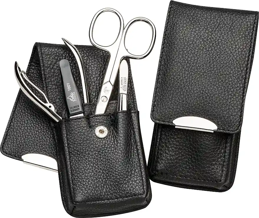 Manicure Set 'Siena', black, 4 pcs - Accessories