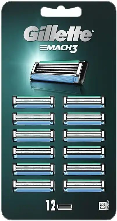 Razor Cartridge Refill, 12 pcs - Men