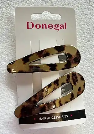 Hair Clips, FA-5655+1, leopard 2
