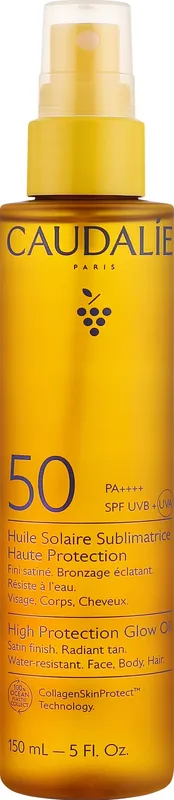 Moisturizing Sunscreen Oil with High Protection - Bath and Body