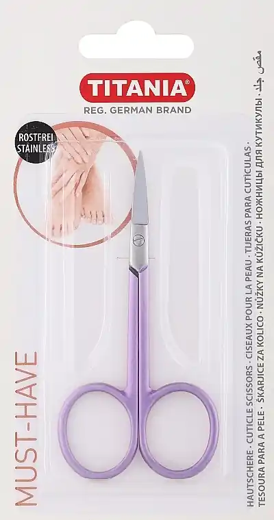 Cuticle Scissors, lilac - Accessories