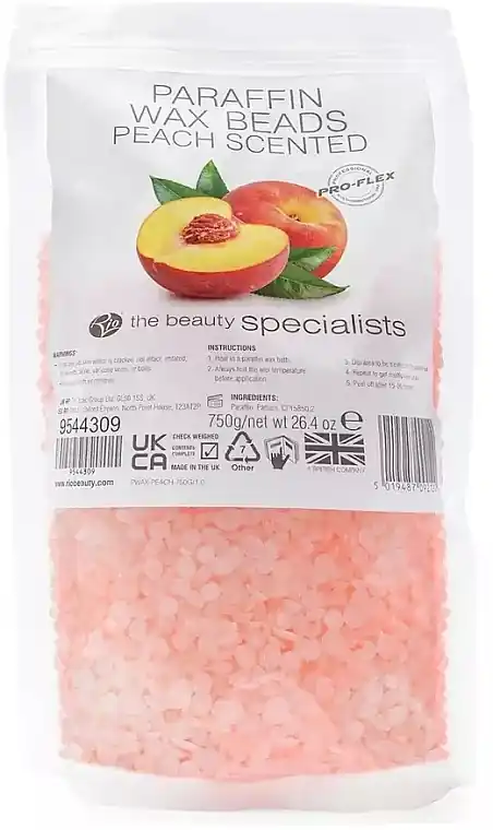 Peach Paraffin Wax Granules - Bath and Body