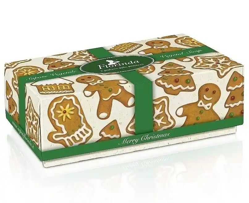 Christmas Gingerbread Natural Soap in Box - Bath and Body