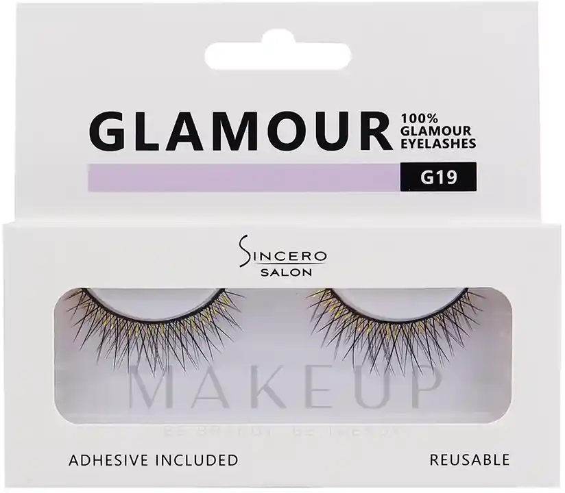 Sincero Salon Eyelashes Glamour (2pcs) - Makeup