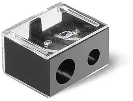 Double Cosmetic Pencil Sharpener - Accessories