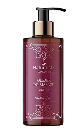 Orange & Passion Fruit Body Massage Oil - Bath and Body
