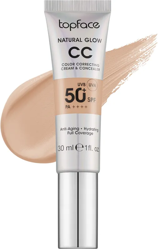 Topface CC Color Correcting Cream and Concealer - Makeup