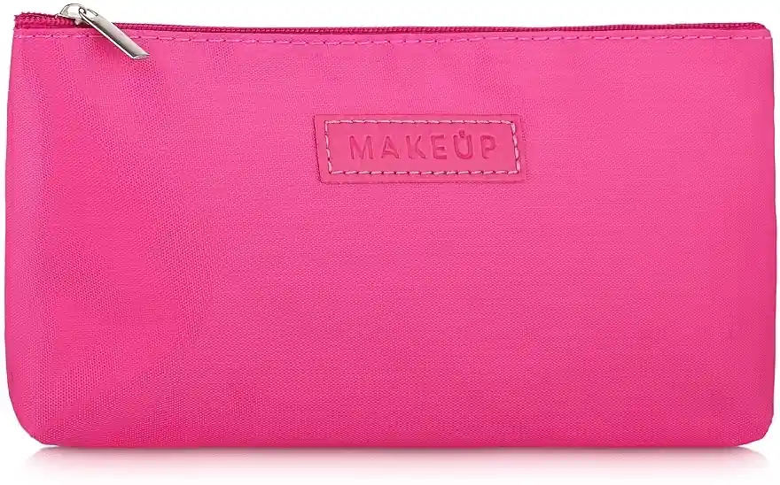 Flat Makeup Bag, pink "Girl's Travel" - Accessories