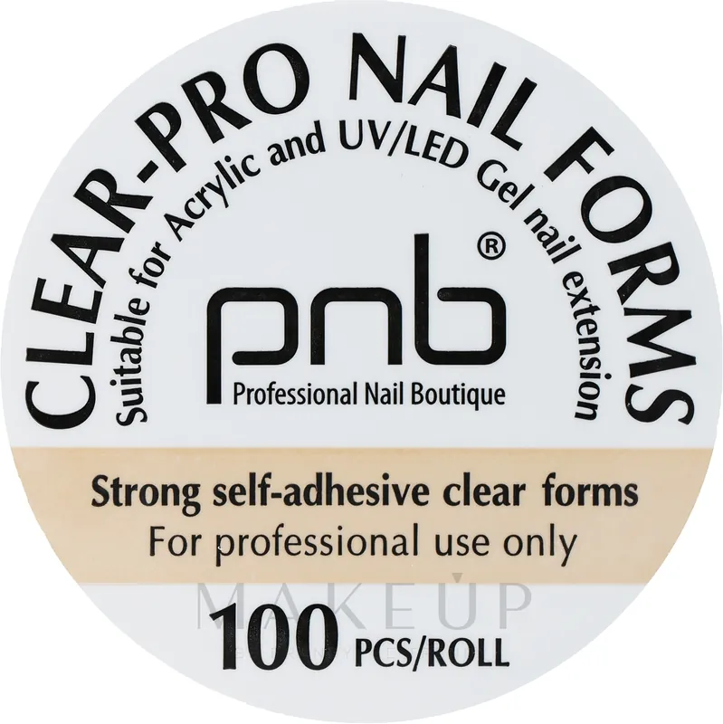 Clear-Pro Nail Forms, Transparent