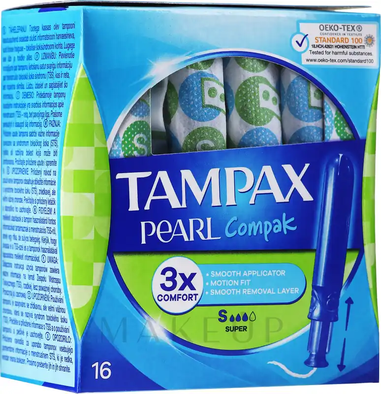 Tampons with Applicator, 16 pcs - Bath and Body