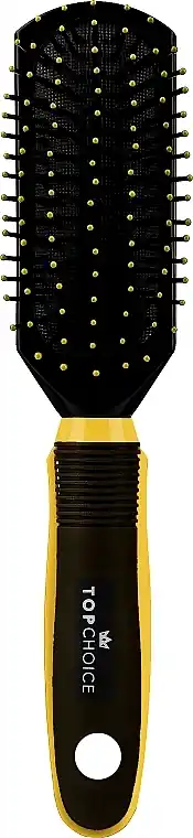 Hair Brush, 2458, black and yellow - Accessories
