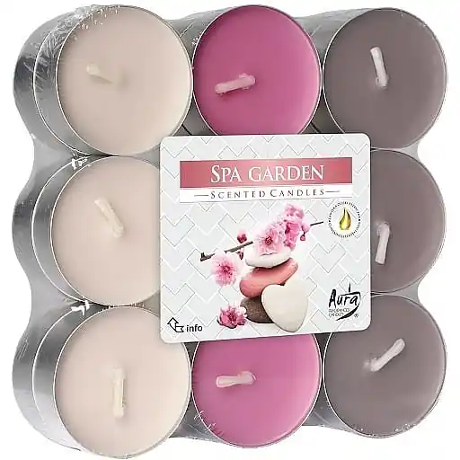 Spa Garden Tealights, 18 pcs. - Bath and Body