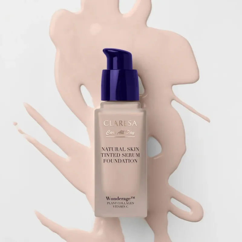Claresa Care All Day Natural Skin Tinted Serum Foundation - Makeup