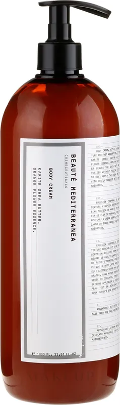 Shea Butter and Orange Essence Body Cream - Bath and Body