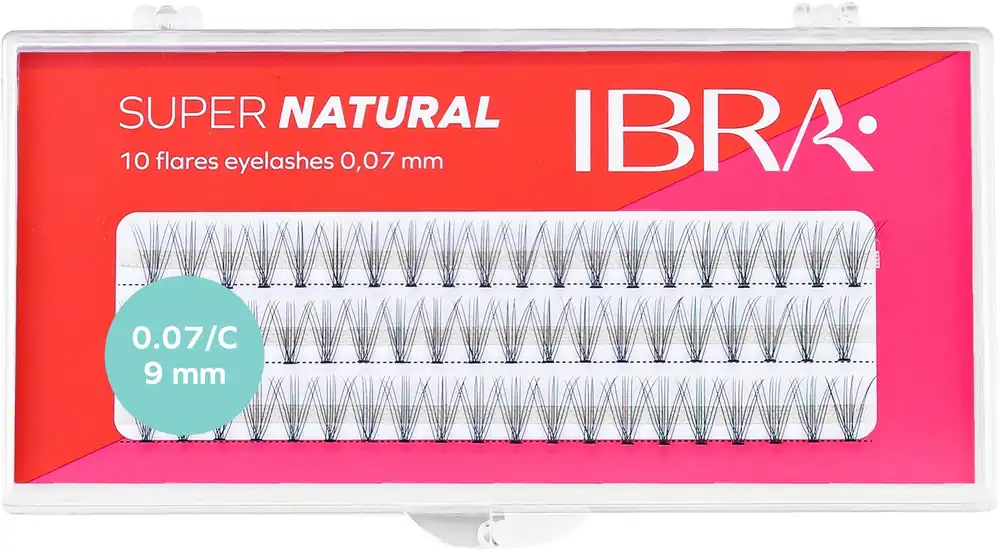 Ibra 10 Flares Eyelash Super Natural - Makeup