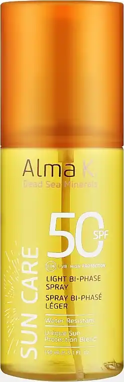 Two-Phase Lightweight Sunscreen Body Spray