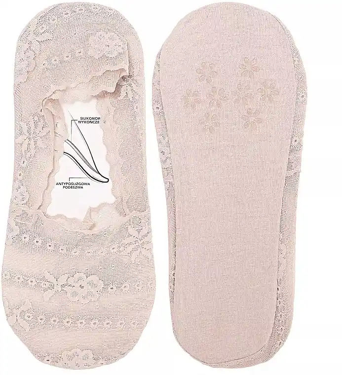 Women's footies CDB300-017, beige