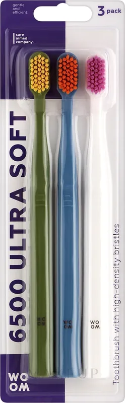 Toothbrush Set, mixed colours, 3 pcs. - Bath and Body