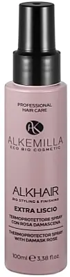 Thermal Protective Hair Straightener Spray with Damask Rose