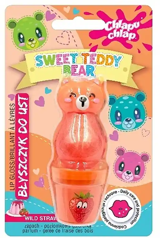 Chlapu Chlap Lip Gloss Sweet Teddy Bear - Makeup
