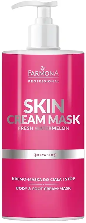 Body & Foot Cream Mask with Watermelon Scent - Bath and Body